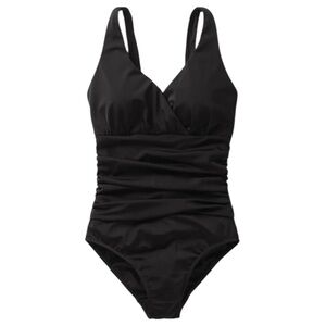 Boden Classic Black One-Piece Swimsuit